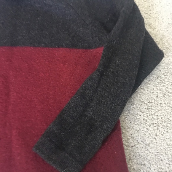 Vintage wool turtleneck colourblock - Picture 3 of 3